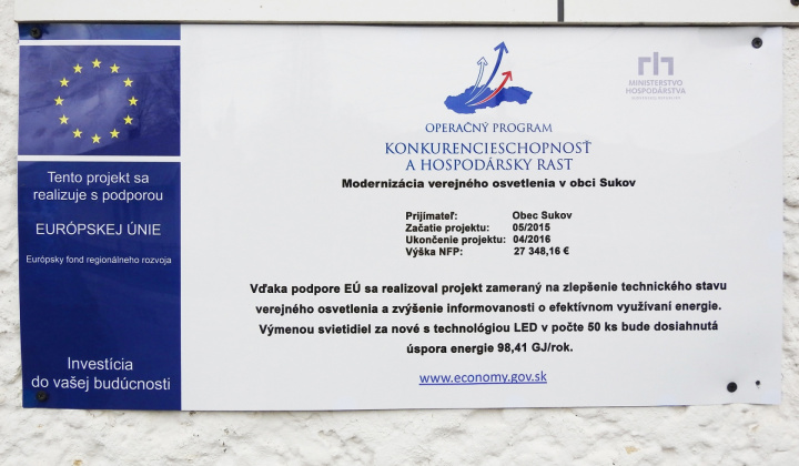 Modernizácia verejného osvetlenia